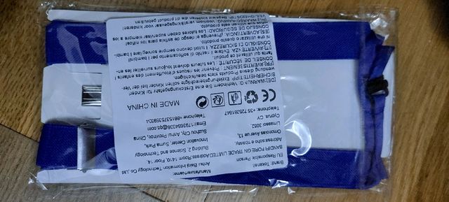 Tirantes y pajarita azul niño