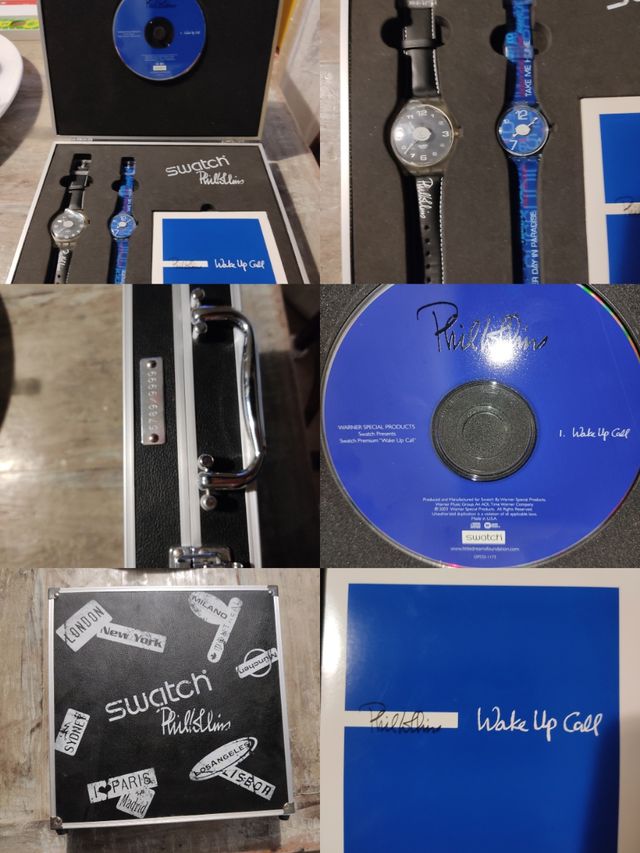 Swatch orologi da collezione Phil Collins