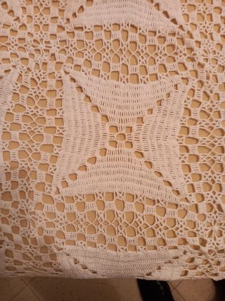 Coperta Matrimoniale Uncinetto Cotone