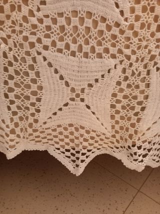Coperta Matrimoniale Uncinetto Cotone