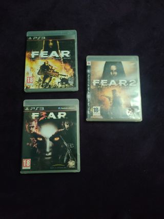 PS3 (PlayStation 3) - Trilogia F.E.A.R.