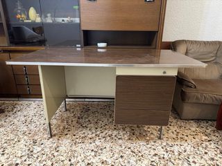 Mesa escritorio vintage años 70