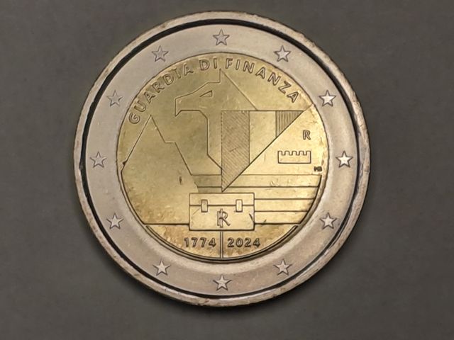 2 Euro Anniversario Guardia di Finanza