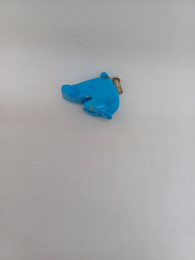 ciondolo delfino turchese