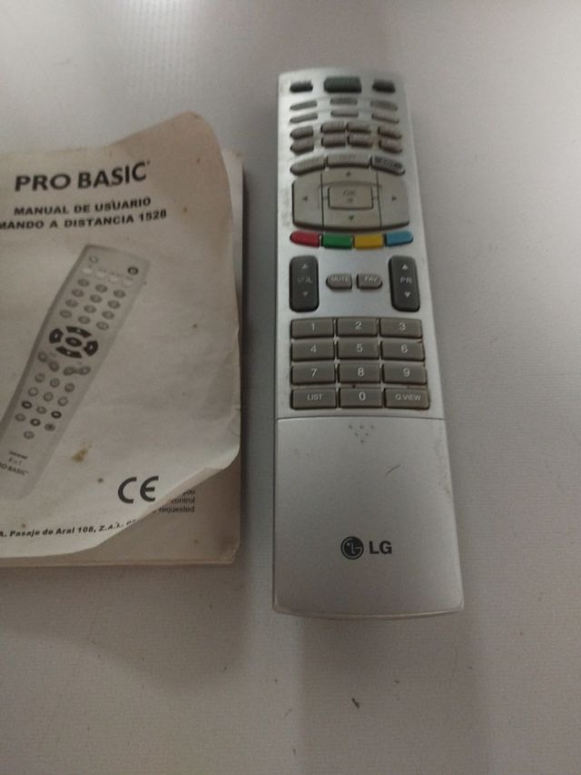 Mandos LG y Pro Basic