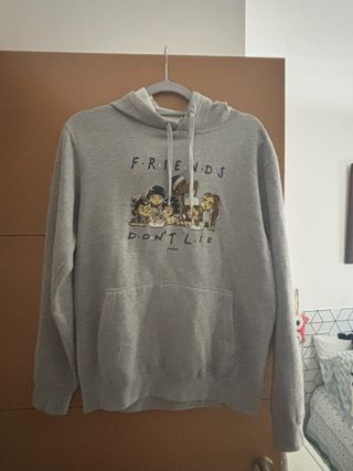 Sudadera gris Stranger Things