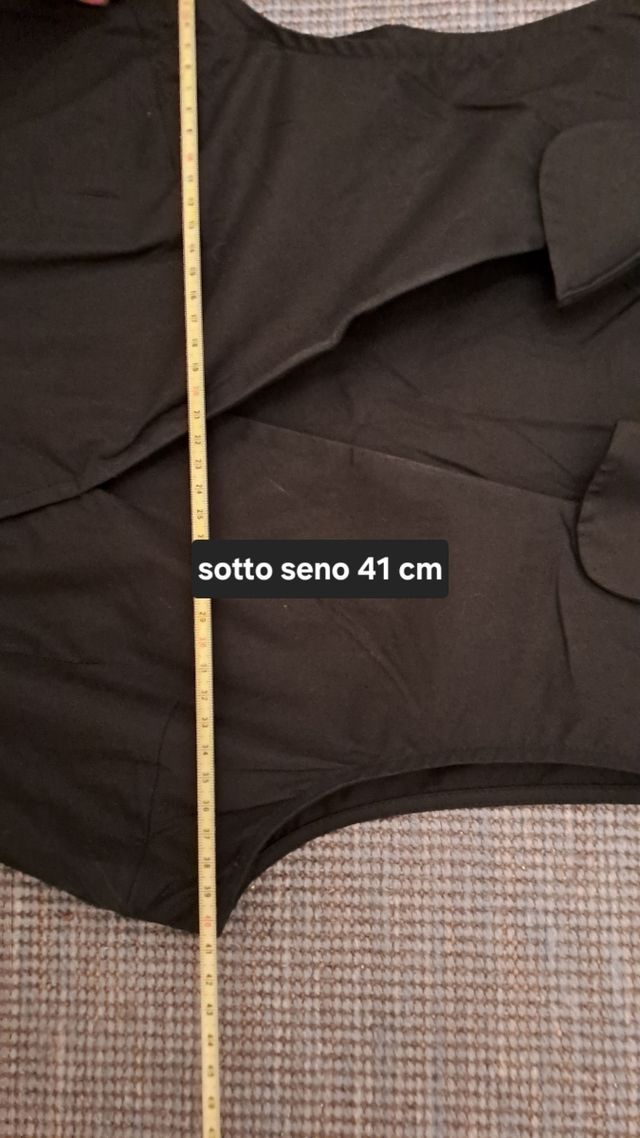 Vestito Motivi nero estivo