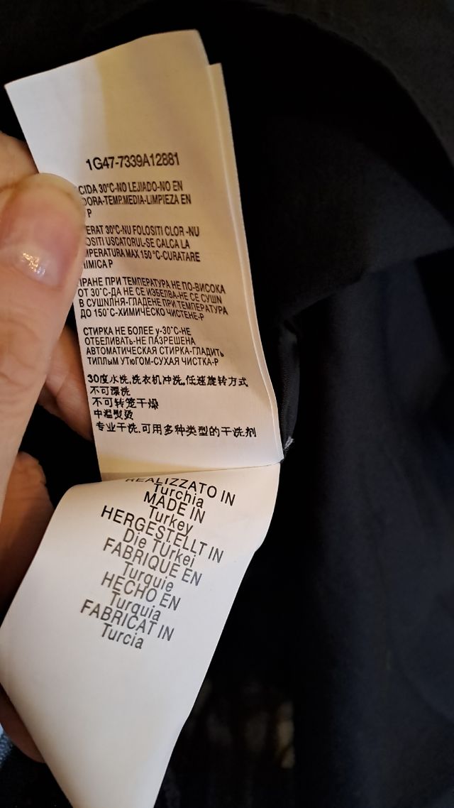 Vestito Motivi nero estivo