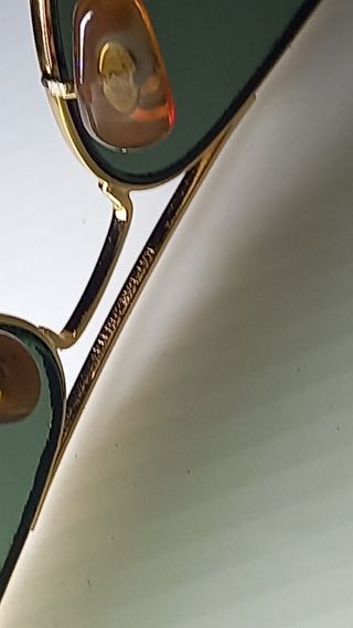 Ray-Ban Aviator clásicas doradas 58□14