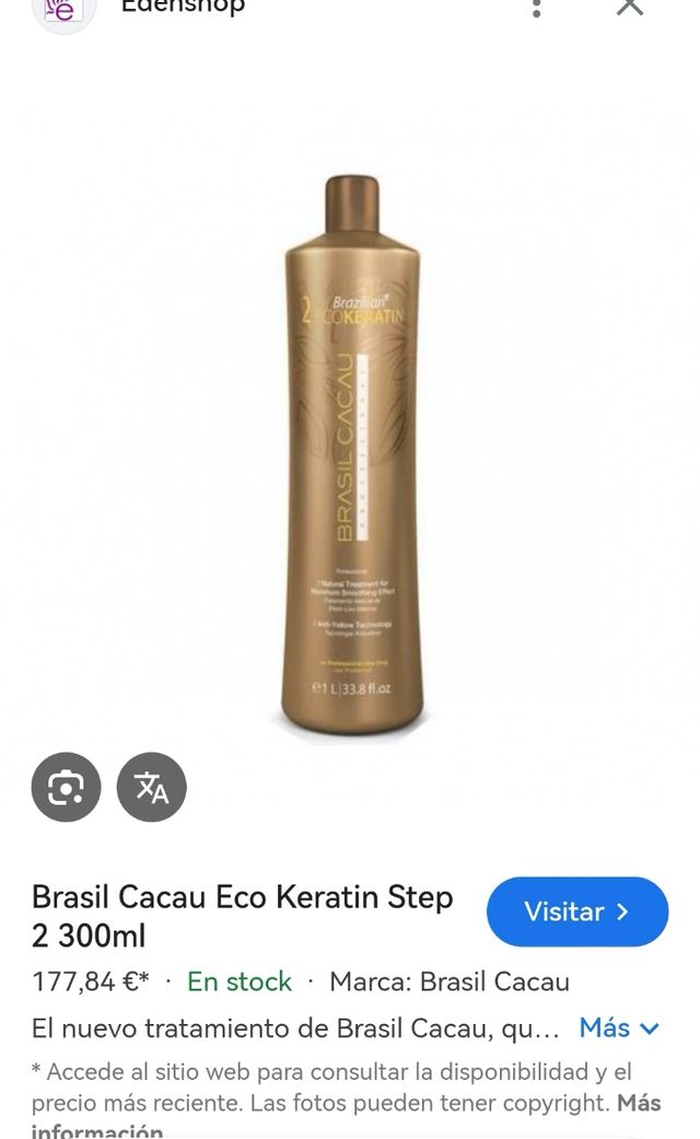 Cacao brasiliano Ecokeratin