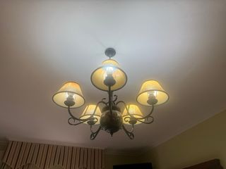 Lámpara 5 brazos - Dormitorio/Comedor