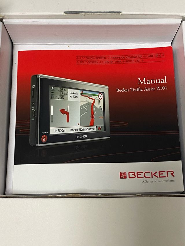Becker Traffic Assist Z101 GPS