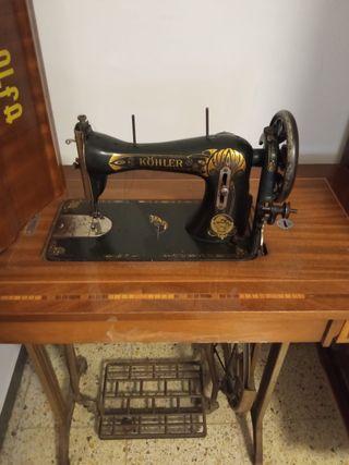 Máquina coser antigua Köhler