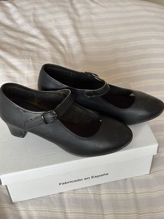 Zapatos Flamenca Negros T35