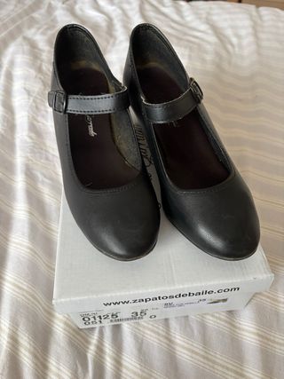 Zapatos Flamenca Negros T35