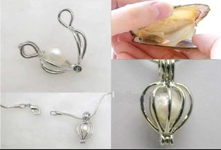 Caja perla del deseo con 1 rosa en joyero