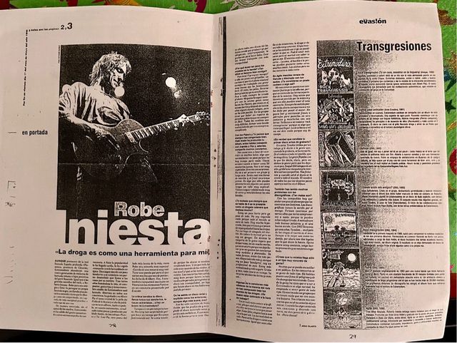 Libreto de Extremoduro