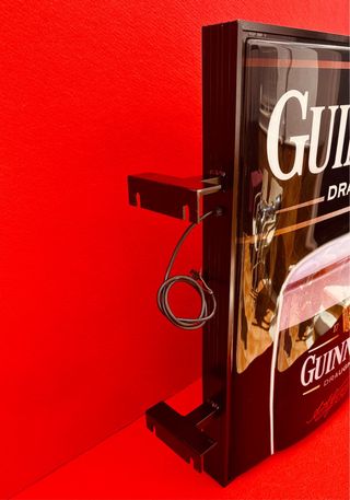 LUMINOSO CERVEZAS GUINNESS / VINTAGE / AÑOS 90