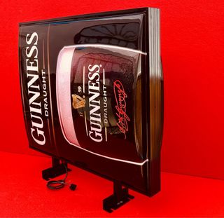 LUMINOSO CERVEZAS GUINNESS / VINTAGE / AÑOS 90