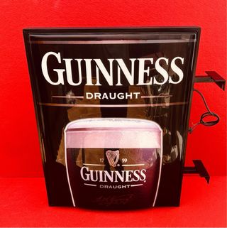 LUMINOSO CERVEZAS GUINNESS / VINTAGE / AÑOS 90