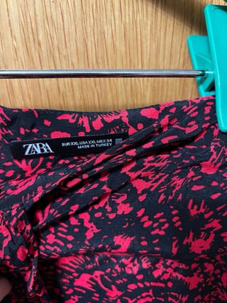 Falda larga de Zara