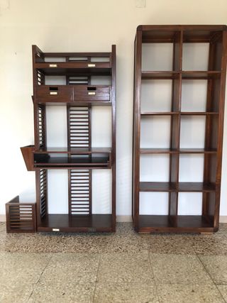 Librería modular Banak - teca
