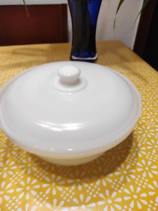 Ensaladera y sopera Arcopal blanco