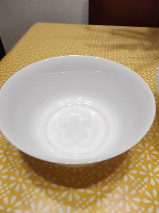 Ensaladera y sopera Arcopal blanco