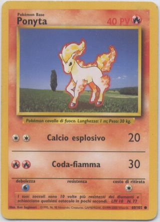 Carta Pokémon Ponyta