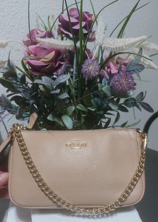 Bolso Coach beige