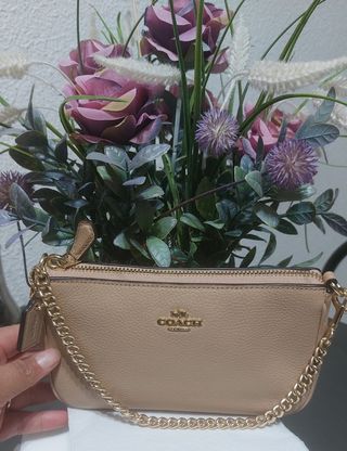 Bolso Coach beige