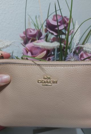 Bolso Coach beige