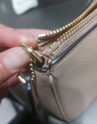 Bolso Coach beige