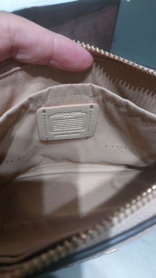 Bolso Coach beige