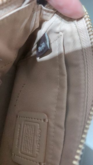 Bolso Coach beige