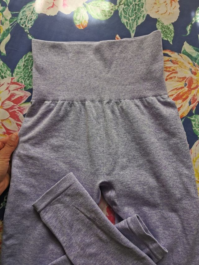 Leggings nuovi viola S