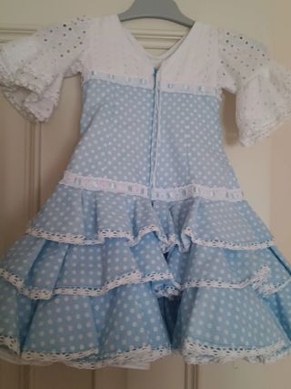Vestido gitana niña 