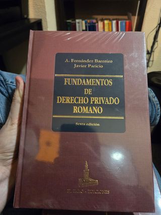 Fundamentos De Derecho Privado Romano