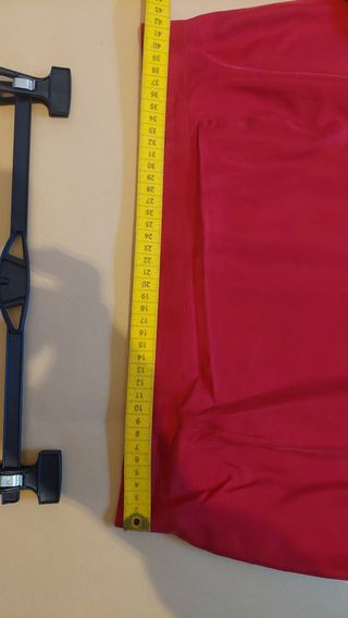 Completo rosso seta vintage