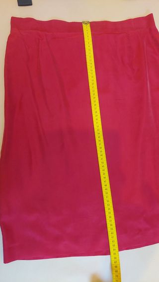 Completo rosso seta vintage