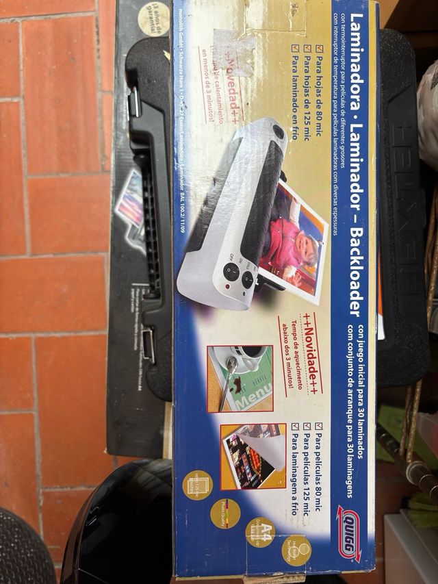 laminadora dinA4 o formatos inferiores