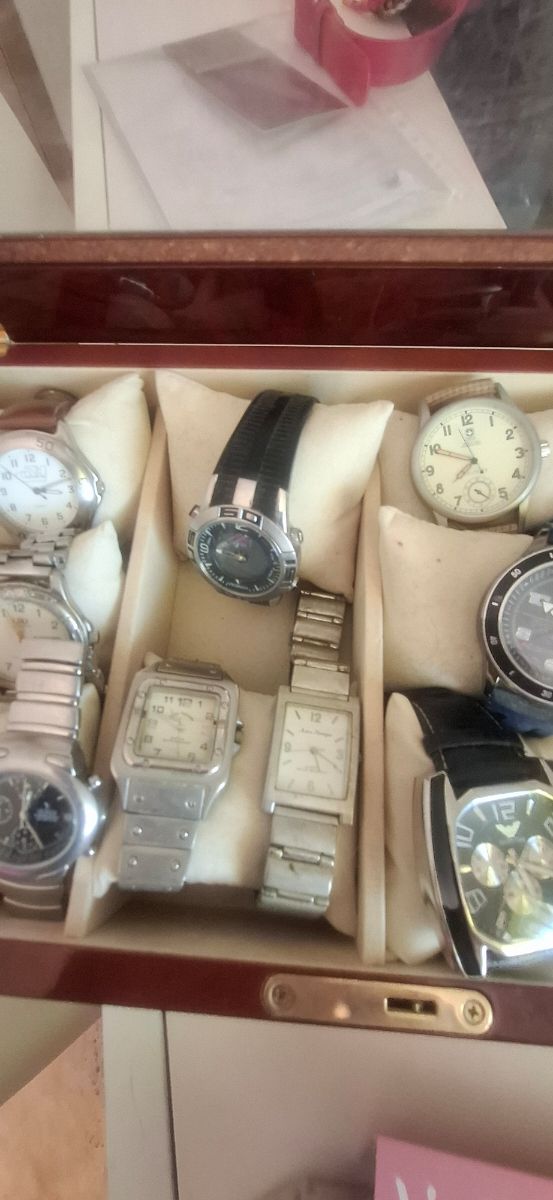 Colección relojes más caja organizador r