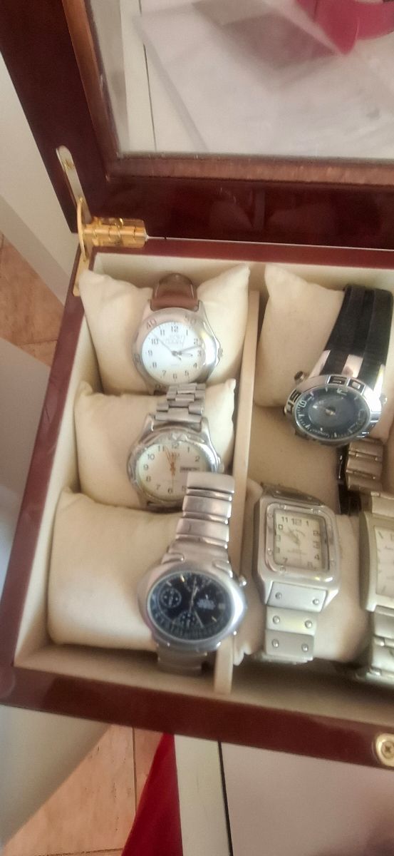 Colección relojes más caja organizador r