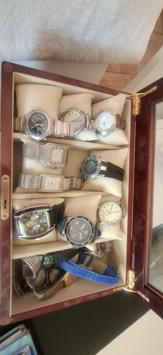 Colección relojes más caja organizador r