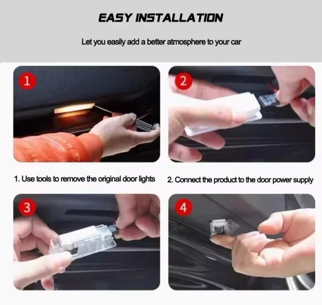 LUZ DE CORTESIA PARA PUERTA DE BMW