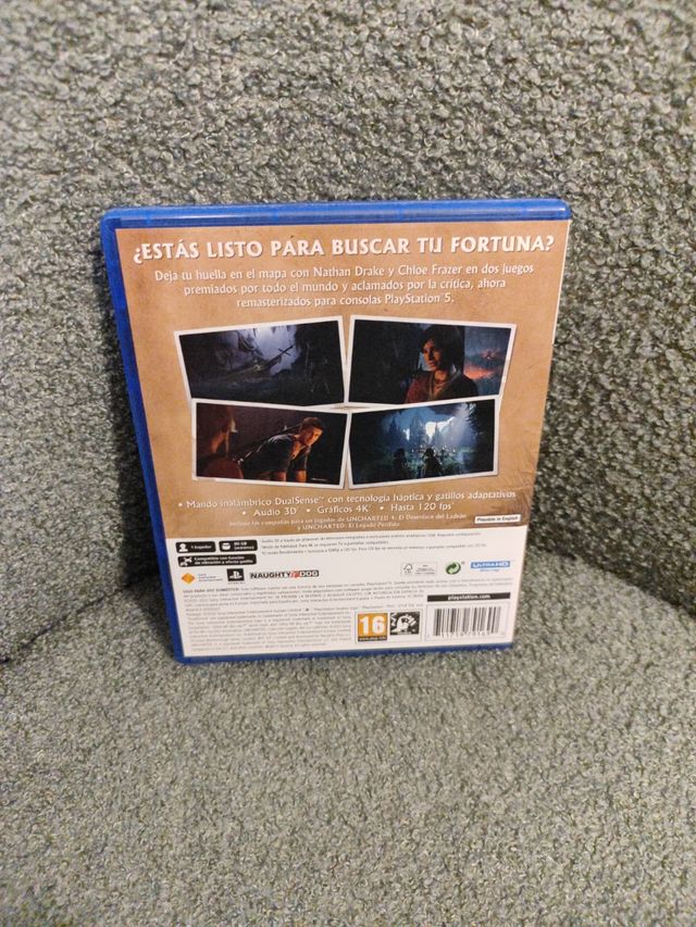 Uncharted Legado Ladrones PS5