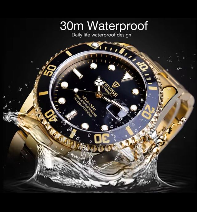 Reloj Tevise mecánico