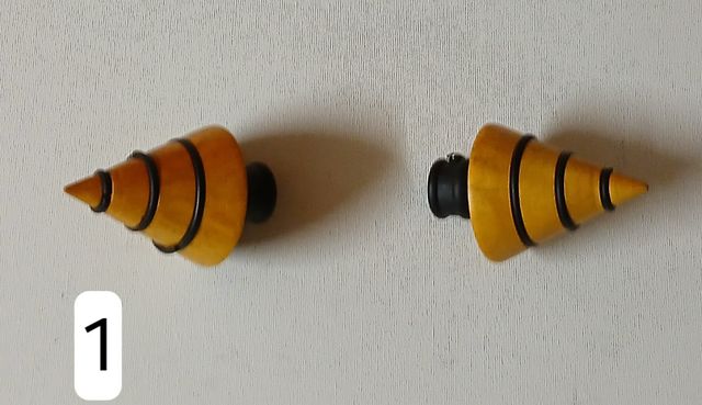 Terminales para barras de cortinas 