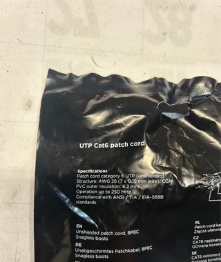 Cable utp cat 6 2 metros