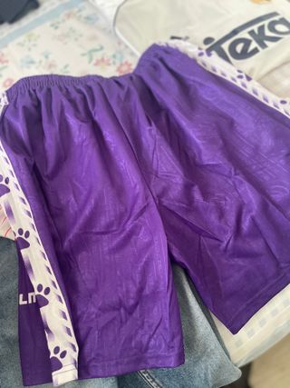 Pantalón oficial fútbol retro Real Madrid 96/97